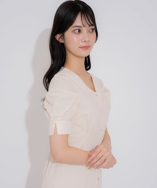 NOELA（ノエラ）の「サッカータックスリーブワンピ（ワンピース・レディース・ライトグリーン/イエロー/サックスブルー・S/M）」の11枚目の写真