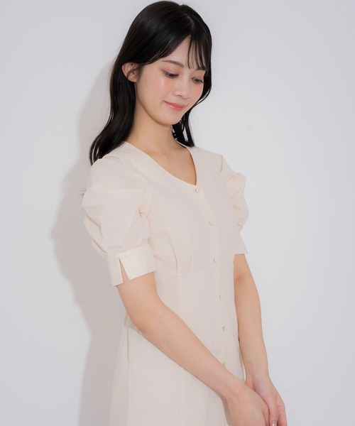 NOELA（ノエラ）の「サッカータックスリーブワンピ（ワンピース・レディース・ライトグリーン/イエロー/サックスブルー・S/M）」の12枚目の写真