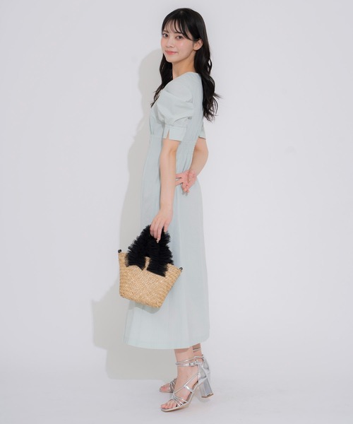 NOELA（ノエラ）の「サッカータックスリーブワンピ（ワンピース・レディース・ライトグリーン/イエロー/サックスブルー・S/M）」の17枚目の写真