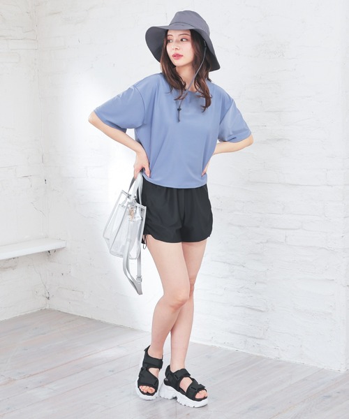 Honeys(ハニーズ)の「水着/4点セット(水着・レディース・ブルー/ブラウン・L/M/S)」の4枚目の写真