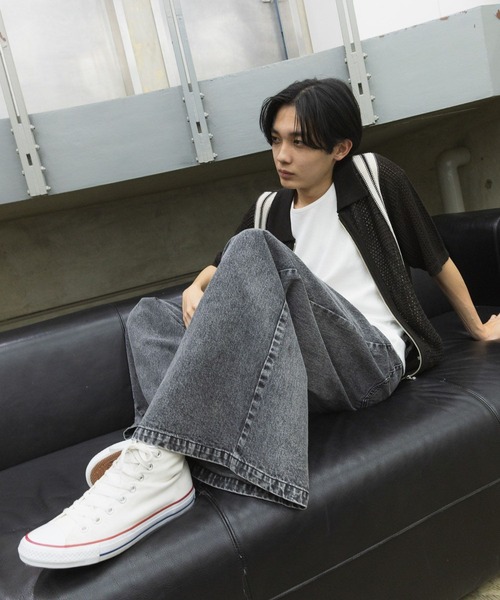 GLOBAL WORK（グローバルワーク）の「ストライプニットセット/AND YUA ANY/147461（ニット/セーター・キッズ・ライトグレー/ブラック・FREE）」の9枚目の写真