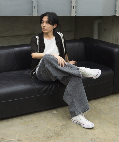 GLOBAL WORK（グローバルワーク）の「ストライプニットセット/AND YUA ANY/147461（ニット/セーター・キッズ・ライトグレー/ブラック・FREE）」の14枚目の写真