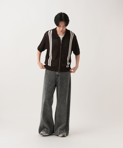 WS KNIT PANT &DRESS 上下セット ショッピングゴー shoppinggo サマーニット ワイドパンツ