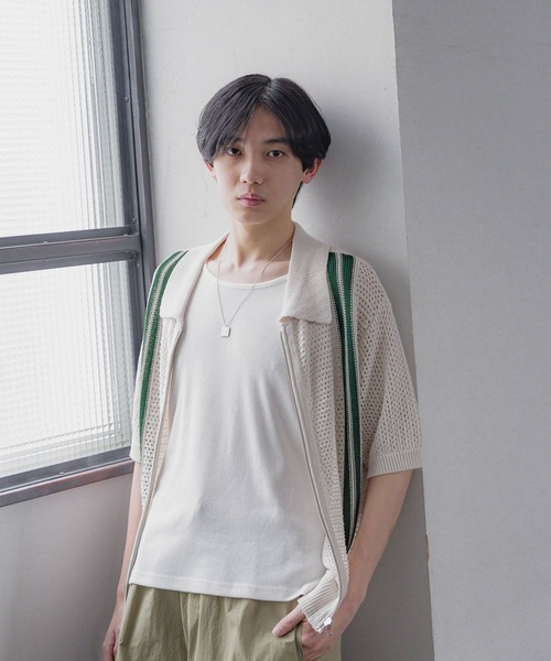 GLOBAL WORK（グローバルワーク）の「ストライプニットセット/AND YUA ANY/147461（ニット/セーター・キッズ・ライトグレー/ブラック・FREE）」の21枚目の写真