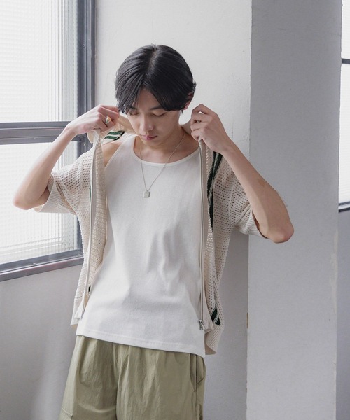 GLOBAL WORK（グローバルワーク）の「ストライプニットセット/AND YUA ANY/147461（ニット/セーター・キッズ・ライトグレー/ブラック・FREE）」の22枚目の写真