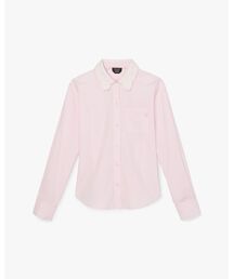 デイジー レース カラー ボタン アップ シャツ