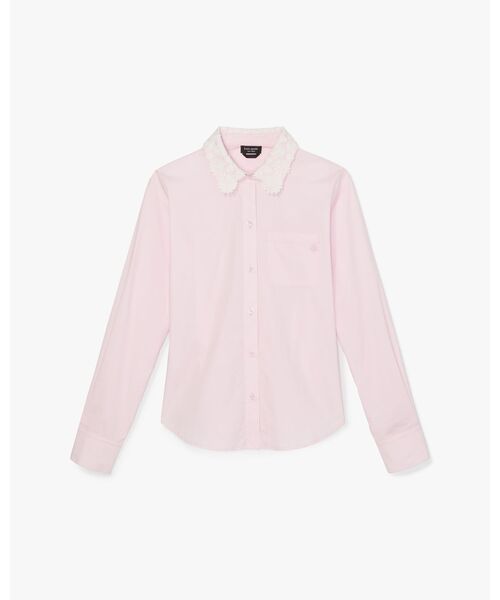 kate spade デイジーレースカラーボタンアップシャツ kate spade new york（ケイトスペード ニューヨーク）の