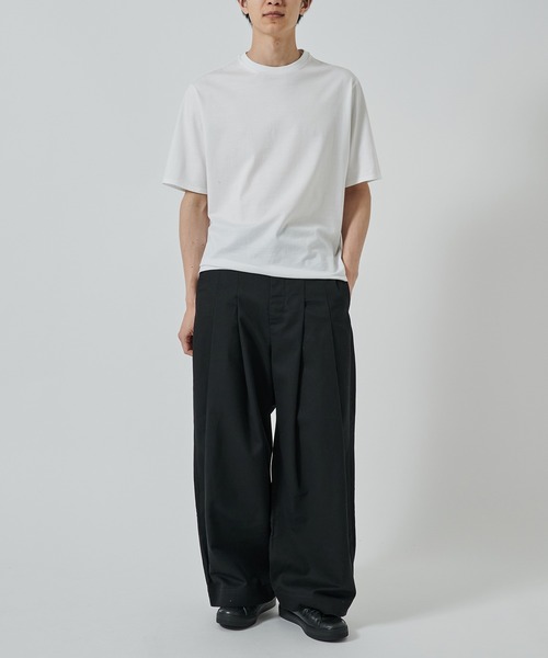 STUDIOUS(ステュディオス)の「BAGGY WITH DICKIES(Tシャツ/カットソー・メンズ・カーキ/ブラック/ダークグリーン・M/S)」の19枚目の写真
