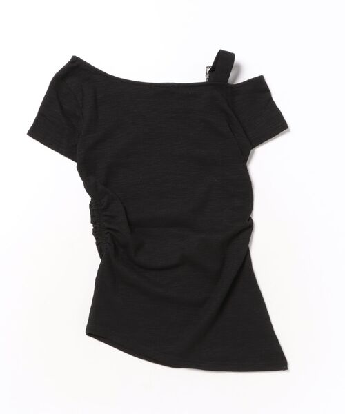 Never mind the XU】one shoulder punk tops / 【ネバーマインド