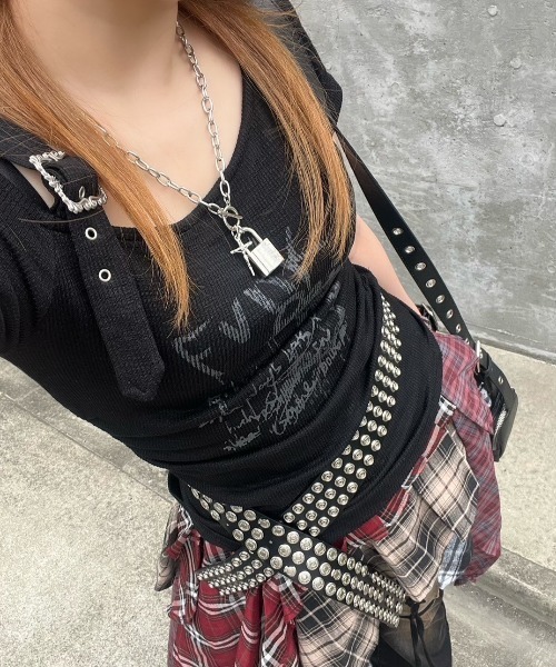 XU（エックスユー）の「【Never mind the XU】one shoulder punk