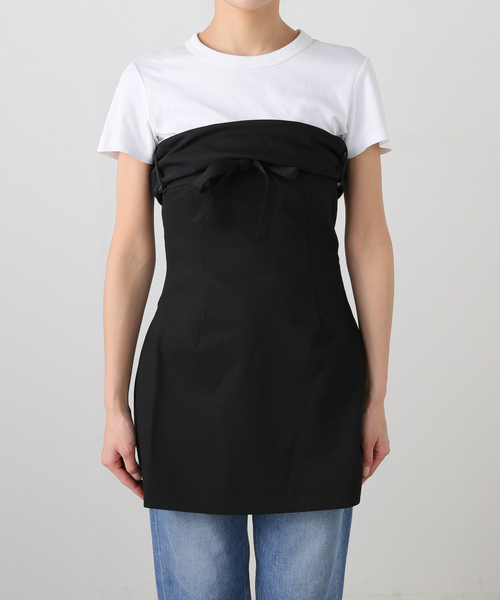 セール】【OPEN YY / オープンワイワイ】ROLLED MINI DRESS