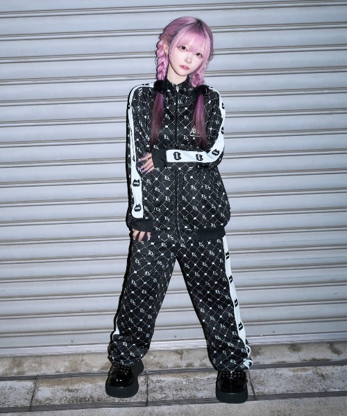 セール】にゃめんにゃ！モノグラムネ申おジャージ（ジャージ）｜Hauls