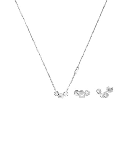 MICHAEL KORS（マイケルコース）の「マイケル・コース アクセサリー レディース セット シルバー MKC1767SET（ネックレス・レディース・シルバー・FREE）」の4枚目の写真