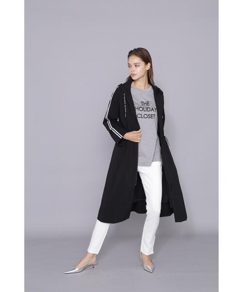 PINKY&DIANNE（ピンキーアンドダイアン）の「[THE HOLIDAY CLOSET] ロゴロンT（Tシャツ/カットソー・レディース・ホワイト/グレー・38）」の19枚目の写真