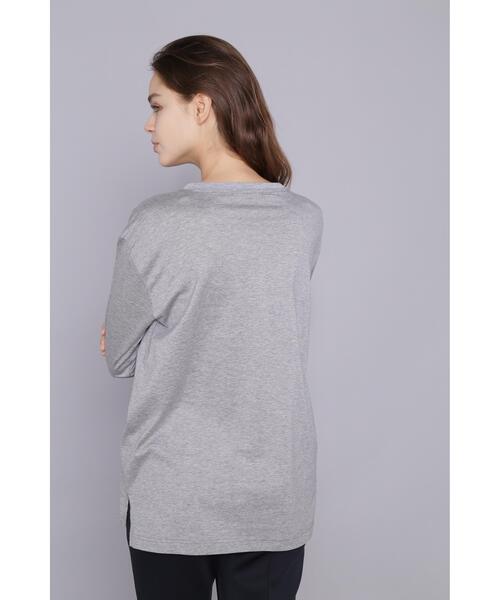 PINKY&DIANNE（ピンキーアンドダイアン）の「[THE HOLIDAY CLOSET] ロゴロンT（Tシャツ/カットソー・レディース・ホワイト/グレー・38）」の22枚目の写真