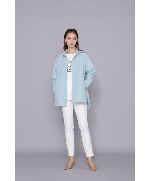 PINKY&DIANNE（ピンキーアンドダイアン）の「[THE HOLIDAY CLOSET] ロゴロンT（Tシャツ/カットソー・レディース・ホワイト/グレー・38）」の5枚目の写真