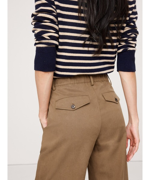 Banana Republic(バナナリパブリック)の「ミッドライズ ワイドレッグ パンツ(その他パンツ・レディース・ブラック/ブラウン/グレー/オリーブ/アイボリー・M/S/XS/L)」の10枚目の写真