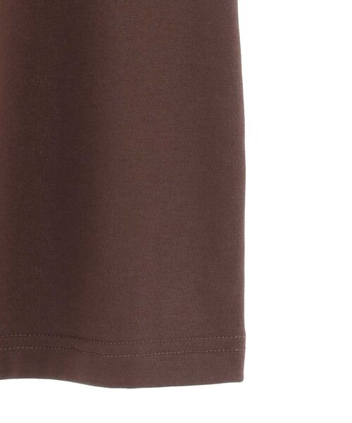 Areeam（アリーム）の「異素材パフスリーブTシャツ（Tシャツ/カットソー・レディース・オフホワイト/ブラウン・FREE）」の6枚目の写真