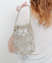 【kiehtova】SILVER BALL BEADS BAG/シルバー ボール ビーズ バッグ KTAC4 ※