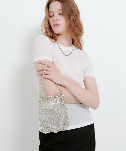 SpecialHappyBag　全部オパール　1月4日9時販売開始　14kgf kiehtova】SILVER BALL BEADS BAG/シルバー ボール ビーズ