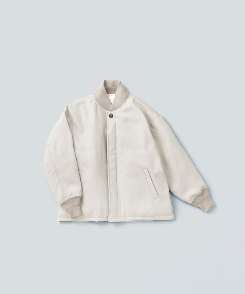 miffew(ミフュー)の「「miffew/ ミフュー」VARSITY DOWN JACKET(ダウンジャケット/コート・レディース・ブラウン/グレイッシュベージュ/ブラック・3/2/1/4)」の12枚目の写真