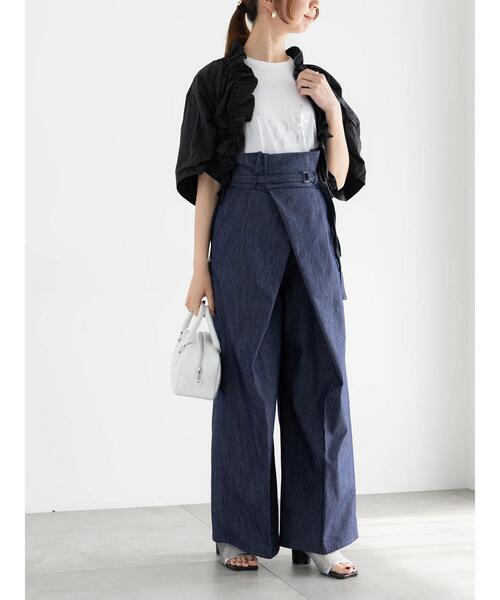 Te chichi（テチチ）の「デザインロゴプリントTシャツ《2025summer catalog item》（Tシャツ/カットソー・レディース・ブラック/チャコールグレー/シルバー・F）」の4枚目の写真