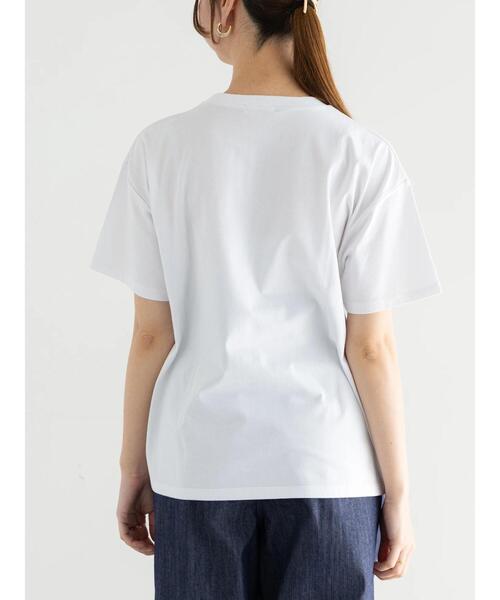 Te chichi（テチチ）の「デザインロゴプリントTシャツ《2025summer catalog item》（Tシャツ/カットソー・レディース・ブラック/チャコールグレー/シルバー・F）」の9枚目の写真