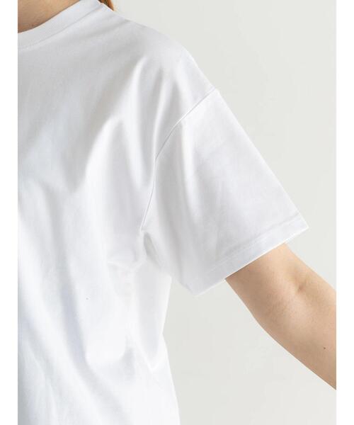 Te chichi（テチチ）の「デザインロゴプリントTシャツ《2025summer catalog item》（Tシャツ/カットソー・レディース・ブラック/チャコールグレー/シルバー・F）」の11枚目の写真