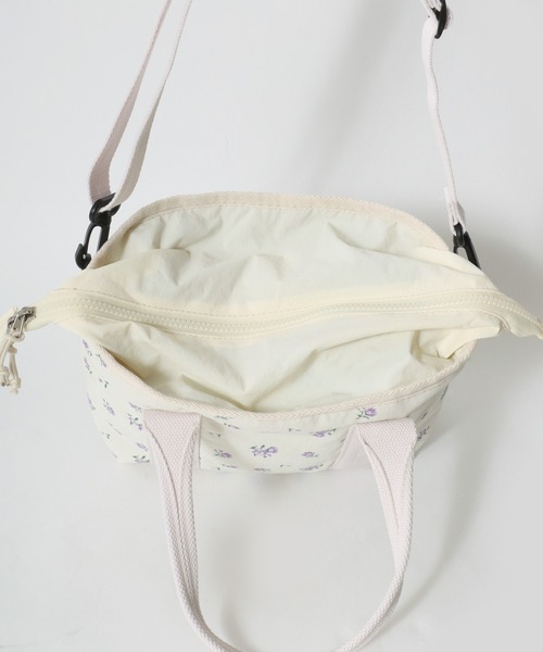 JEMORGAN（ジェーイーモーガン）の「JEMORGAN（ジェーイーモーガン）花柄ミニトートバッグ ショルダーバッグにもなる2Wayタイプ（トートバッグ・レディース・ホワイト系/ホワイト系1/ホワイト系2・FREE）」の19枚目の写真