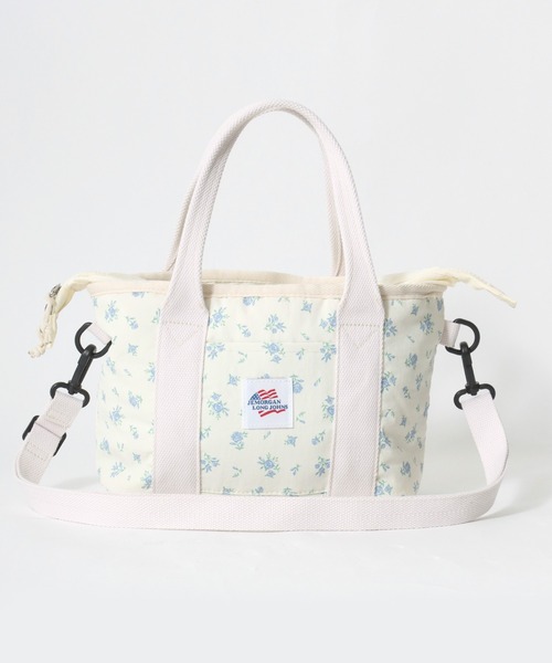 JEMORGAN（ジェーイーモーガン）の「JEMORGAN（ジェーイーモーガン）花柄ミニトートバッグ ショルダーバッグにもなる2Wayタイプ（トートバッグ・レディース・ホワイト系/ホワイト系1/ホワイト系2・FREE）」の9枚目の写真