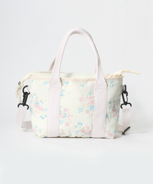 JEMORGAN（ジェーイーモーガン）の「JEMORGAN（ジェーイーモーガン）花柄ミニトートバッグ ショルダーバッグにもなる2Wayタイプ（トートバッグ・レディース・ホワイト系/ホワイト系1/ホワイト系2・FREE）」の6枚目の写真