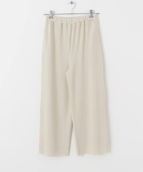 ITEMS URBANRESEARCH（アイテムズ アーバンリサーチ）の「カットイージーパンツ（その他パンツ・レディース・ホワイト系その他/イエロー/グレー・FREE）」の4枚目の写真