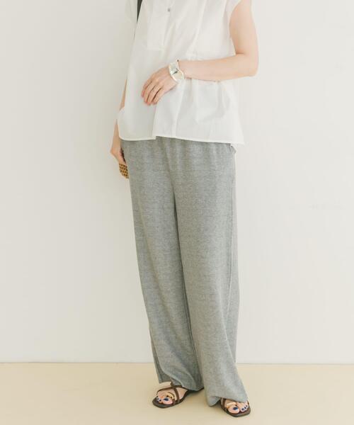 ITEMS URBANRESEARCH（アイテムズ アーバンリサーチ）の「カットイージーパンツ（その他パンツ・レディース・ホワイト系その他/イエロー/グレー・FREE）」の11枚目の写真