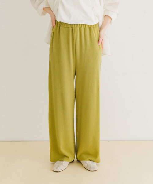 【美品】かぐれ アーバンリサーチ　コットンサルエルイージーパンツ 近年 ベージュ 美品】かぐれ アーバンリサーチ コットンサルエルイージーパンツ
