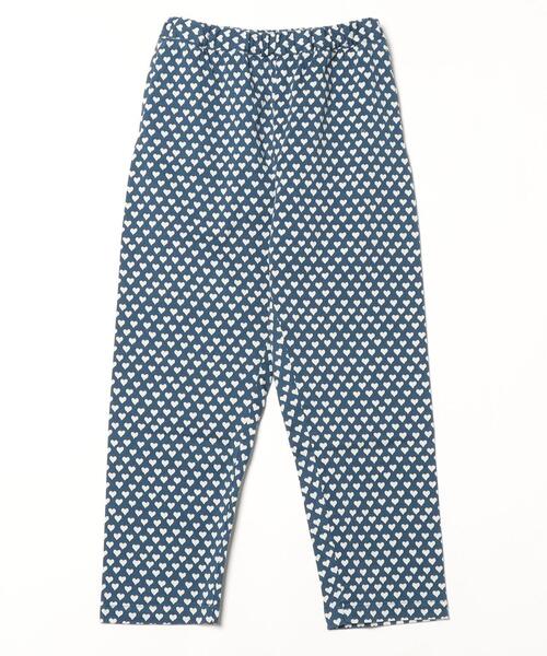 BOHEMIANS（ボヘミアンズ）の「BOHEMIANS / ボヘミアンズ  別注MINI HEART ST LOOSE PANTS（その他パンツ・レディース・ブラック/ブルー・S/XS）」の5枚目の写真