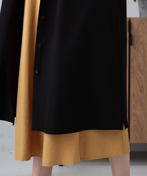 GALLORIA（ギャローリア）の「はっ水　サッカーワンピース（ワンピース・レディース・カーキ/ブラック・LL/L/M/S）」の6枚目の写真