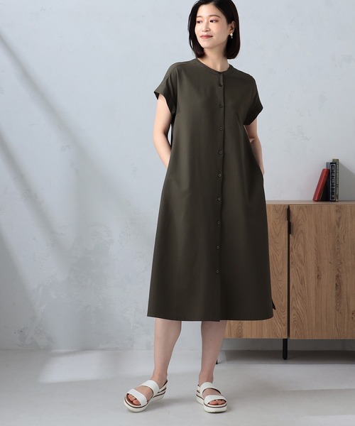 GALLORIA（ギャローリア）の「はっ水　サッカーワンピース（ワンピース・レディース・カーキ/ブラック・LL/L/M/S）」の7枚目の写真