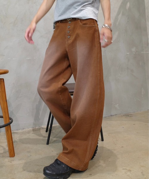 【Massimo dutti】ボタンディテールバルーンパンツ bottoms-02242 ウエストギャザー バルーン パンツ ホワイト