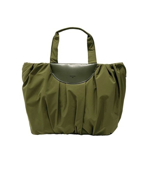 ROOTOTE(ルートート)の「SC.ミディアム.パンプキン-A(トートバッグ・レディース・グレイッシュベージュ/ブラック/ブルーグレー/ホワイト系その他/カーキ・FREE)」の5枚目の写真