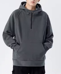 Bling Leads（ブリングリーズ）の「Z)【BLINGLEADS】IZSSM-23-006 HARF ZIP PARKA（パーカー）」