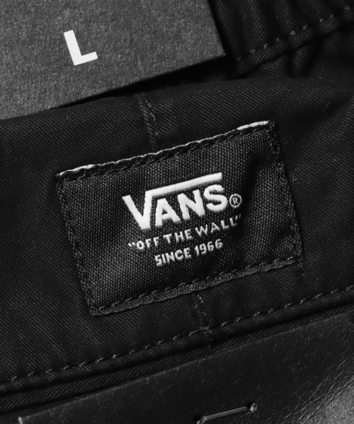 VANS（バンズ）の「VANS/ヴァンズ M RANGE BAGGY TAPERED ELASTIC WAIST PANT バギーテーパードパンツ（チノパンツ・レディース・ブラック・M）」の21枚目の写真