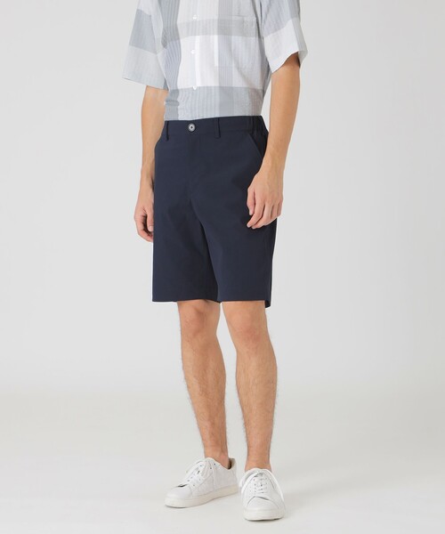 BLACK LABEL CRESTBRIDGE（ブラックレーベル・クレストブリッジ）の「コードレーンイージーショートパンツ（その他パンツ・メンズ・オフホワイト/ネイビー・S/M/L/XL）」の2枚目の写真