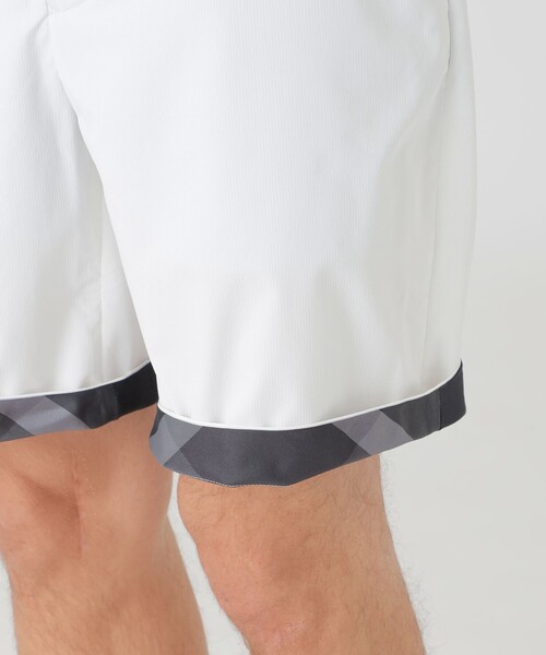 BLACK LABEL CRESTBRIDGE（ブラックレーベル・クレストブリッジ）の「コードレーンイージーショートパンツ（その他パンツ・メンズ・オフホワイト/ネイビー・S/M/L/XL）」の9枚目の写真