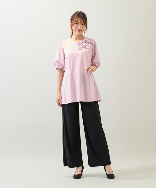 セール】【接触冷感/UVカット/抗菌/防臭】イージーワイドパンツ