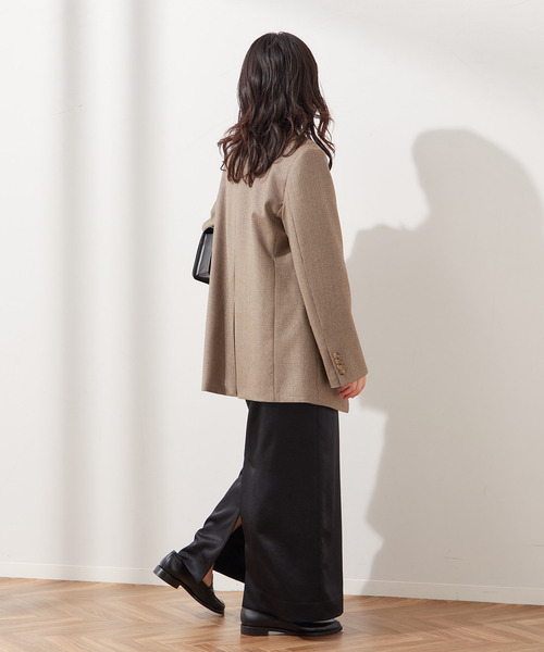 journal standard L'essage(ジャーナルスタンダードレサージュ)の「サテンタンクワンピース(ワンピース・レディース・ブラック/ブラウン・FREE)」の22枚目の写真