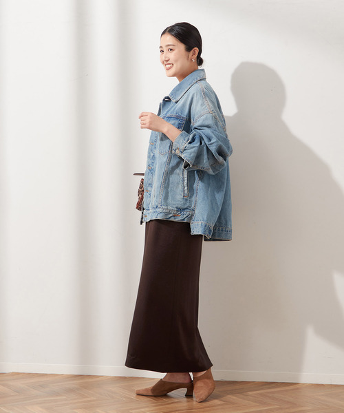 journal standard L'essage(ジャーナルスタンダードレサージュ)の「サテンタンクワンピース(ワンピース・レディース・ブラック/ブラウン・FREE)」の4枚目の写真