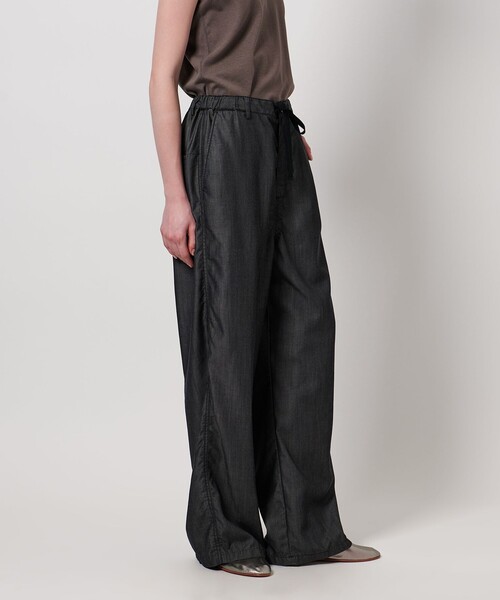 ASTRAET（アストラット）の「＜ASTRAET＞デニムライク イージー ワイドパンツ（その他パンツ・レディース・ブラック/ネイビー・00/0/1）」の6枚目の写真