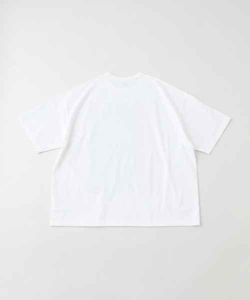 Name.(ネーム)の「Name./ネームSILKETE COTTON BIG TEE UNKNOWN(Tシャツ/カットソー・メンズ・ホワイト/ブラック・1)」の3枚目の写真