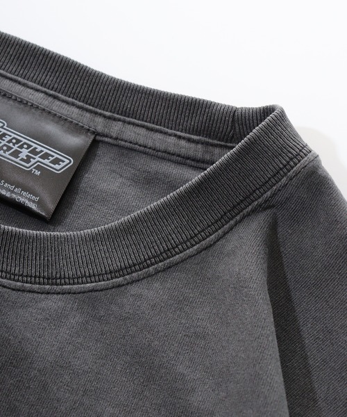 FUNALIVE（ファンアライブ）の「Powerpuff Girls パワーパフガールズ ピグメントWASH オーバーサイズTシャツ（Tシャツ/カットソー・メンズ・ブラック系4/ブラック系3/ブラック系2/ブラック系1・L/M）」の5枚目の写真