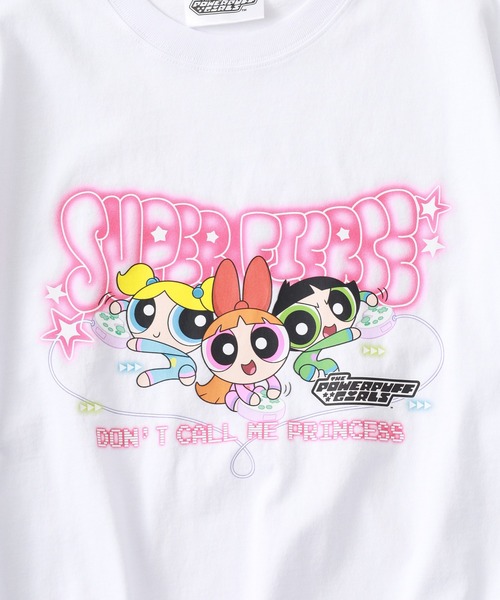 FUNALIVE(ファンアライブ)の「Powerpuff Girls パワーパフガールズ ピグメントWASH/プリント オーバーサイズTシャツ(Tシャツ/カットソー・メンズ・ブラック系4/ブラック系3/ブラック系2/ブラック系1/ホワイト系その他2/ホワイト系その他4/ブラック系その他2/ブラック系その他3/ホワイト系その他3/ホワイト系その他/ブラック系その他4/ブラック系その他・L/M/MEDIUM/LARGE)」の14枚目の写真